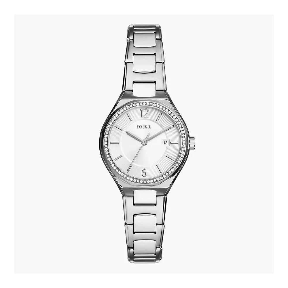 Fossil Eevie Silver Stainless Steel Women's Watch