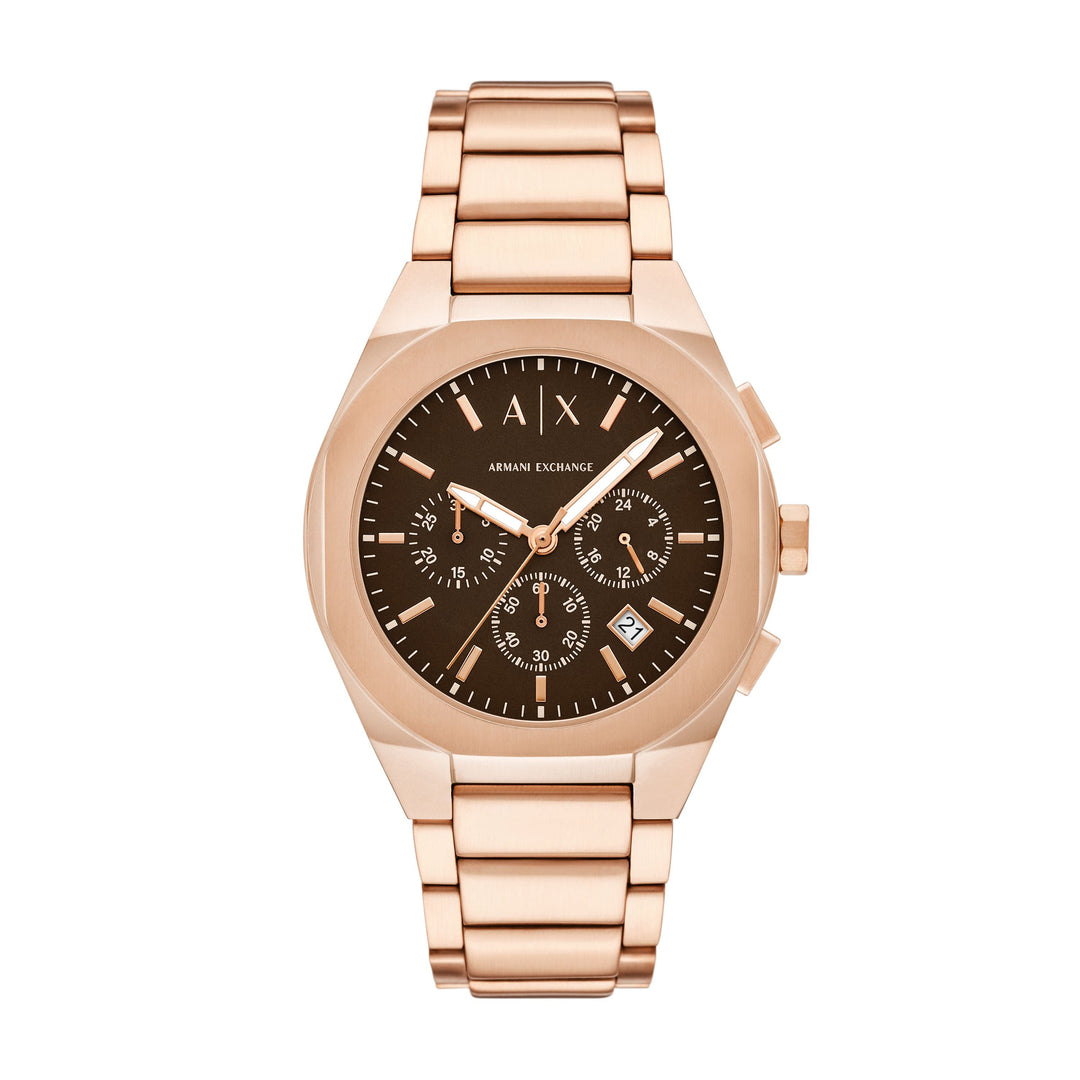 Armani Exchange Chronograph Rosegold Watch