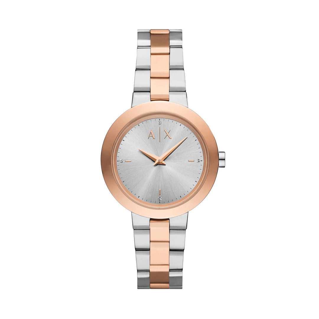 Armani Exchange Jackie 2-Tone Stainless Steel Women's Watch