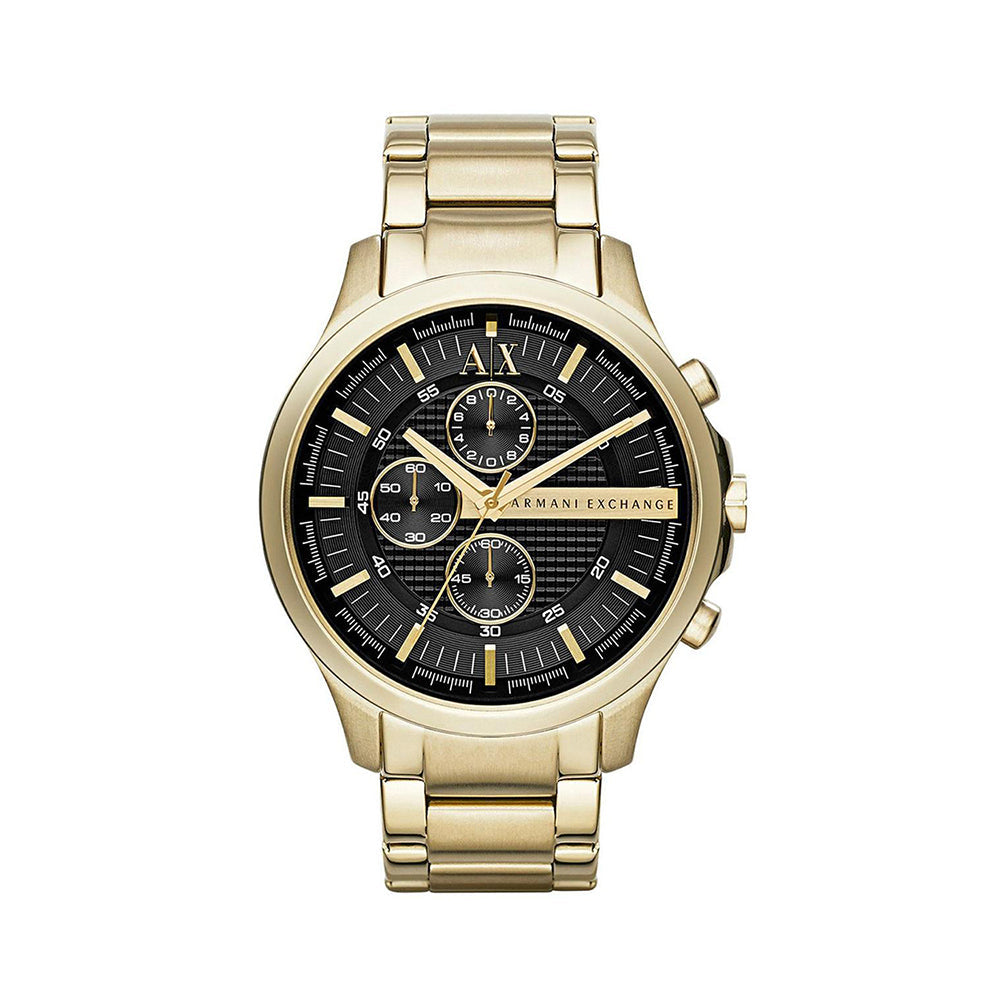 Armani Exchange Men's Chronograph Gold-Tone Stainless Steel Watch