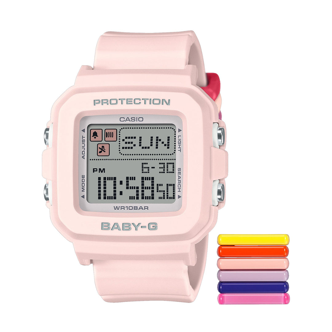 BABY-G Square Digital Women Watch BGD-10L-4DR