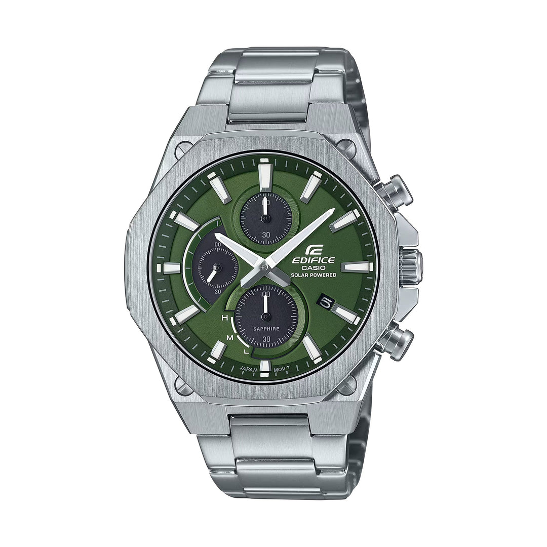 EDIFICE Solar Powered Chronograph Men Watch EFS-S570D-3AUDF