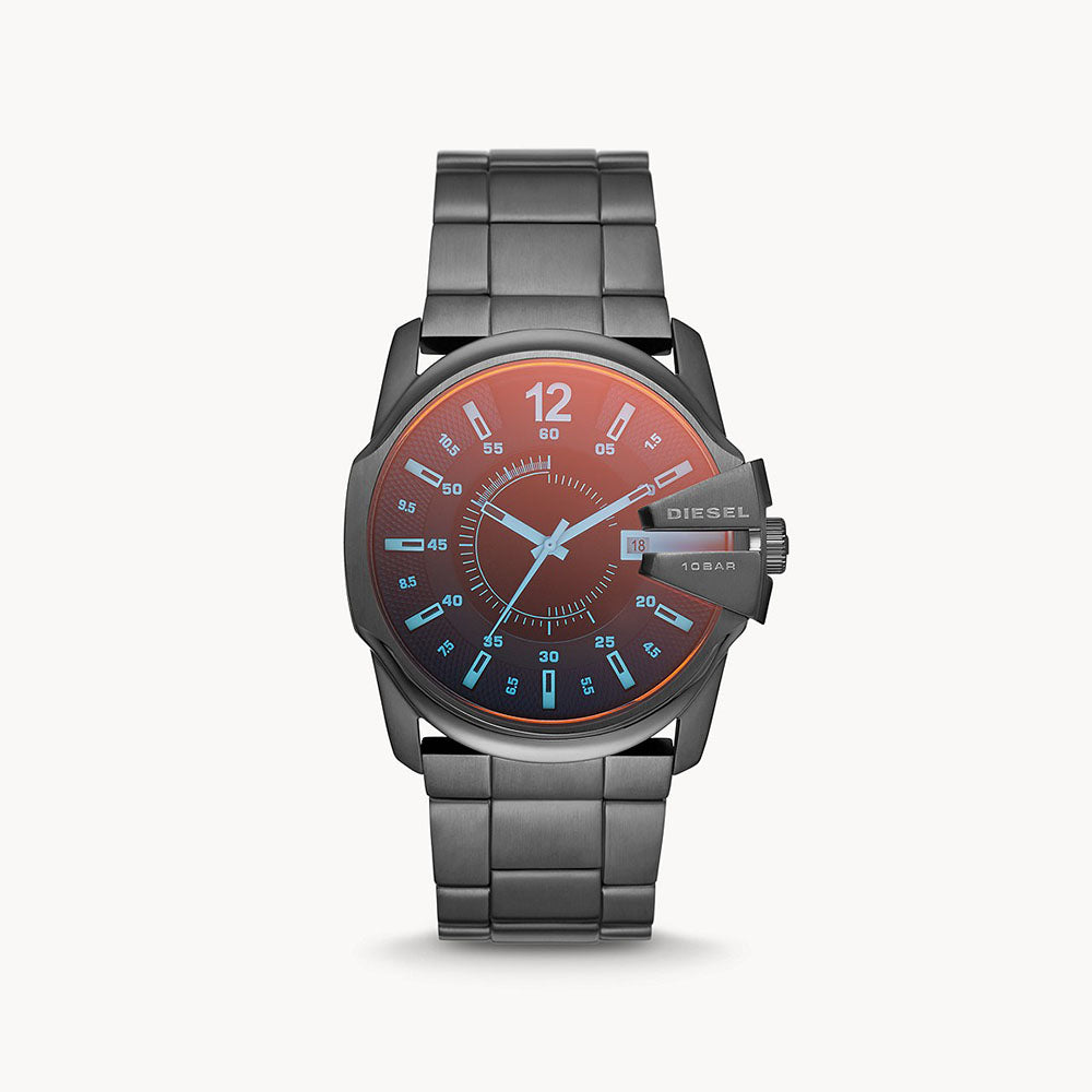Diesel Master Chief Chronograph Gunmetal-Tone Stainless Steel Watch