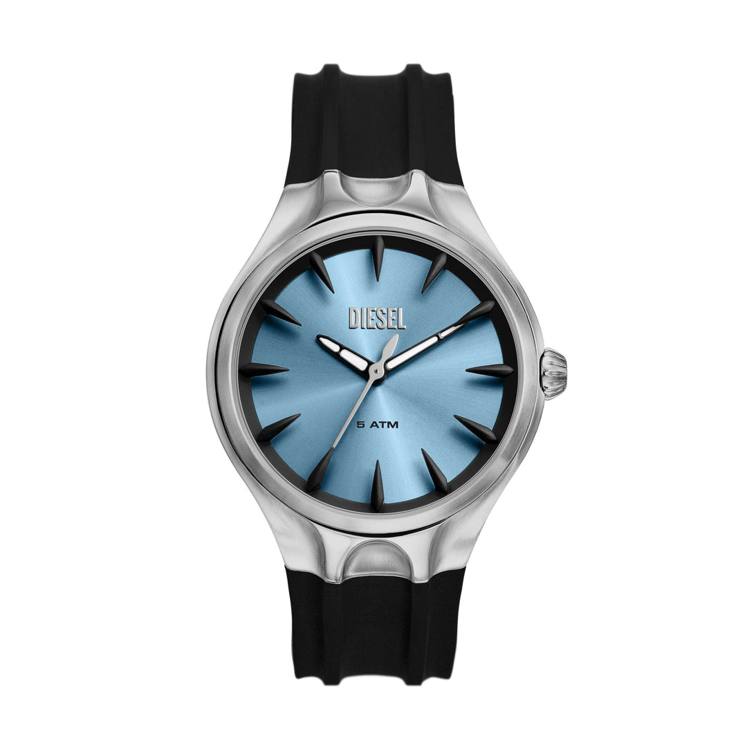 Diesel Silver Silicone Men's Watch