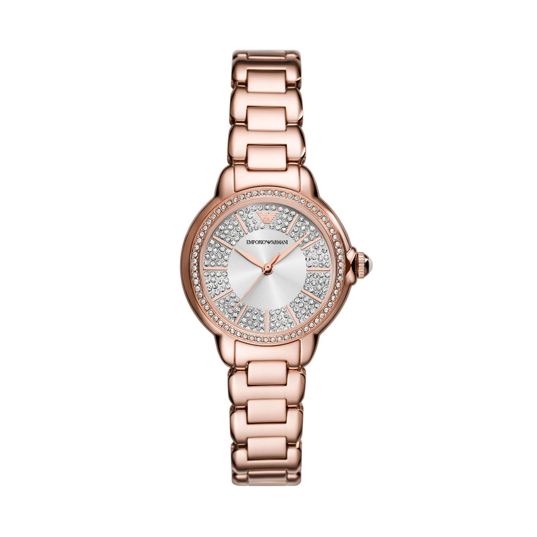Emporio Armani Starry Night Rose Gold Stainless Steel Women's Watch