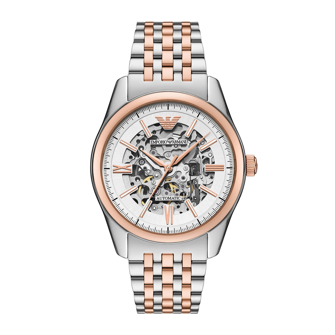 Emporio Armani Men's Automatic Two-Tone Stainless Steel Watch
