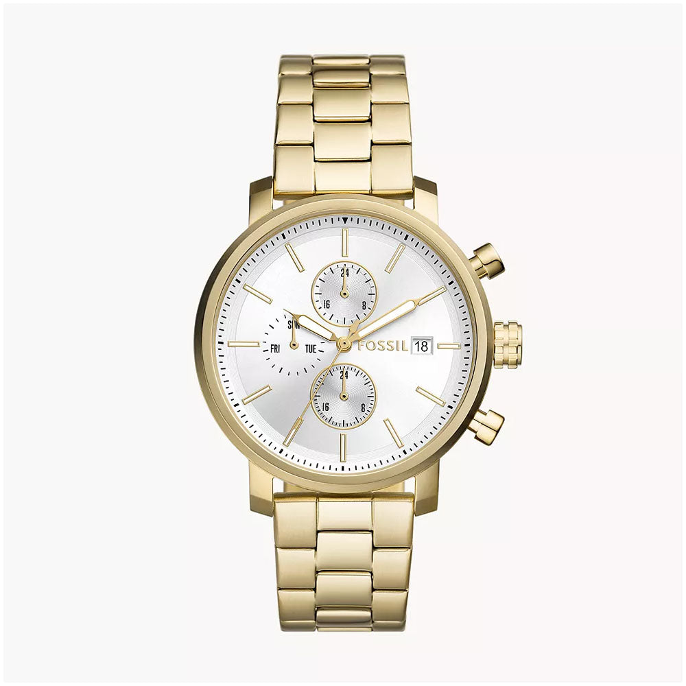 Fossil Rhett Multifunction Gold-Tone Stainless Steel Watch