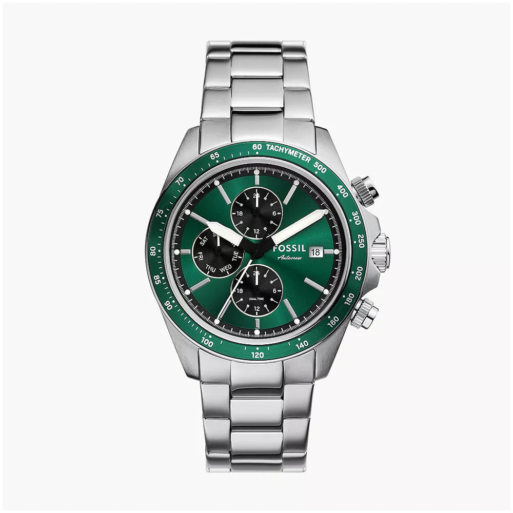 Fossil Autocross Multifunction Stainless Steel Watch