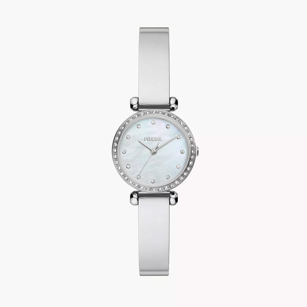 Fossil Tillie Mini Silver Stainless Steel Women's Watch