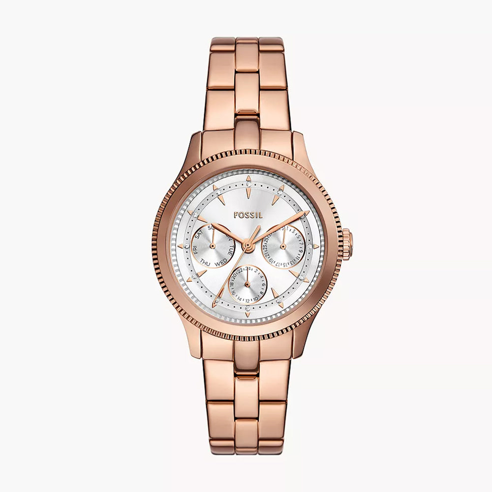 Fossil Brynn Multifunction Rose Gold-Tone Stainless Steel Watch