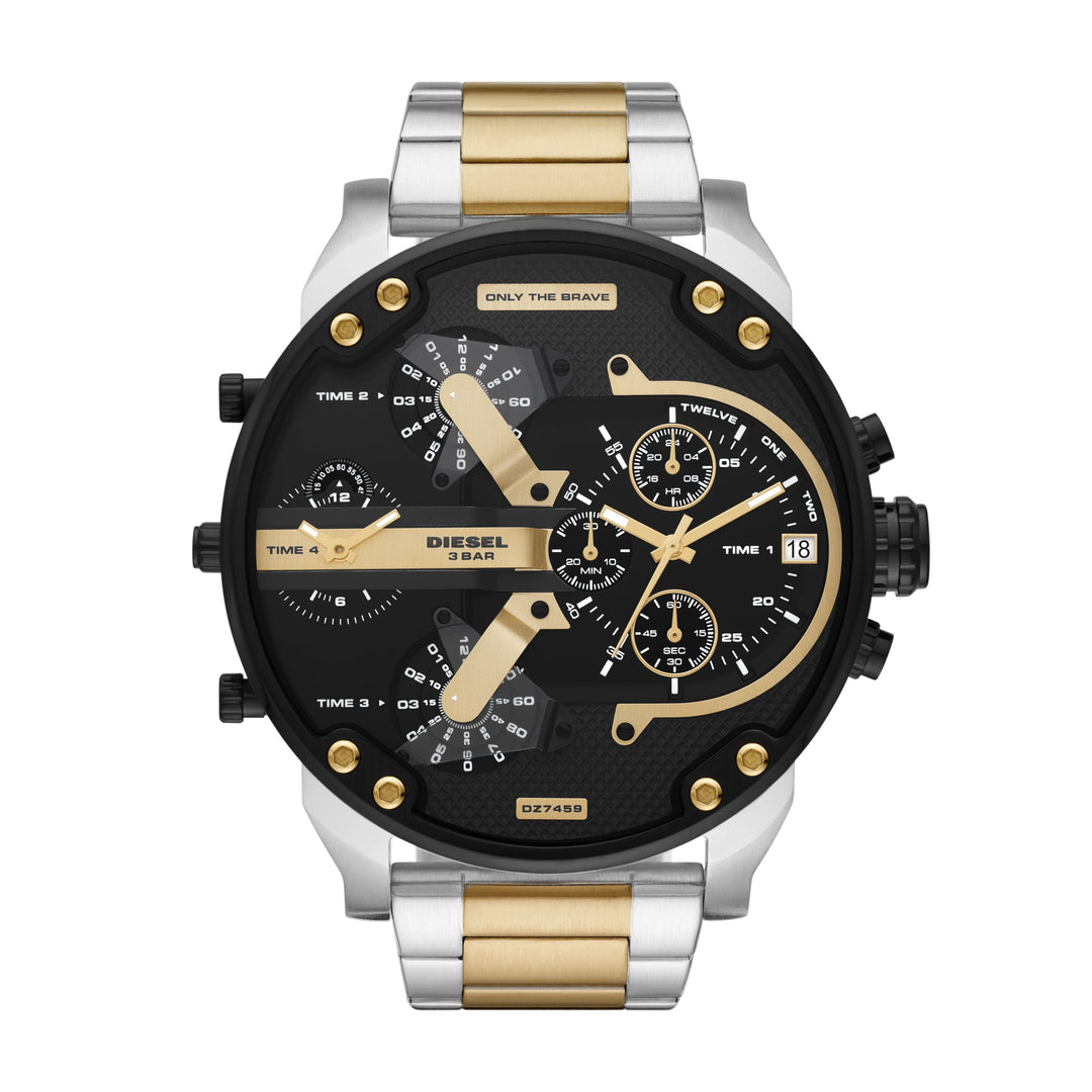 DIESEL ANALOG WATCH 0 JWL SS METAL BRCLT