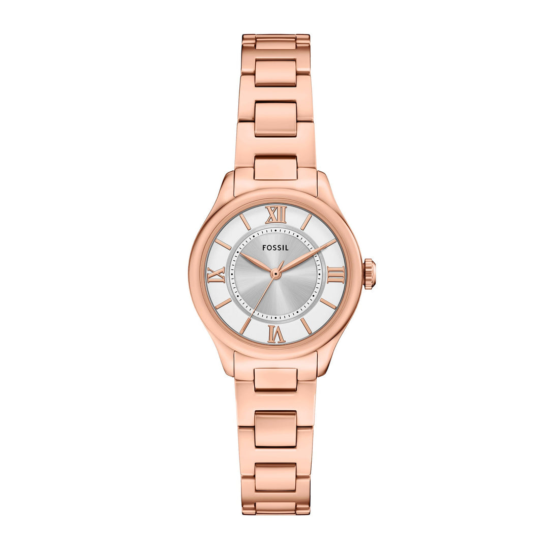 Fossil Women's Gilmore Three-Hand Rose Gold-Tone Stainless Steel Watch