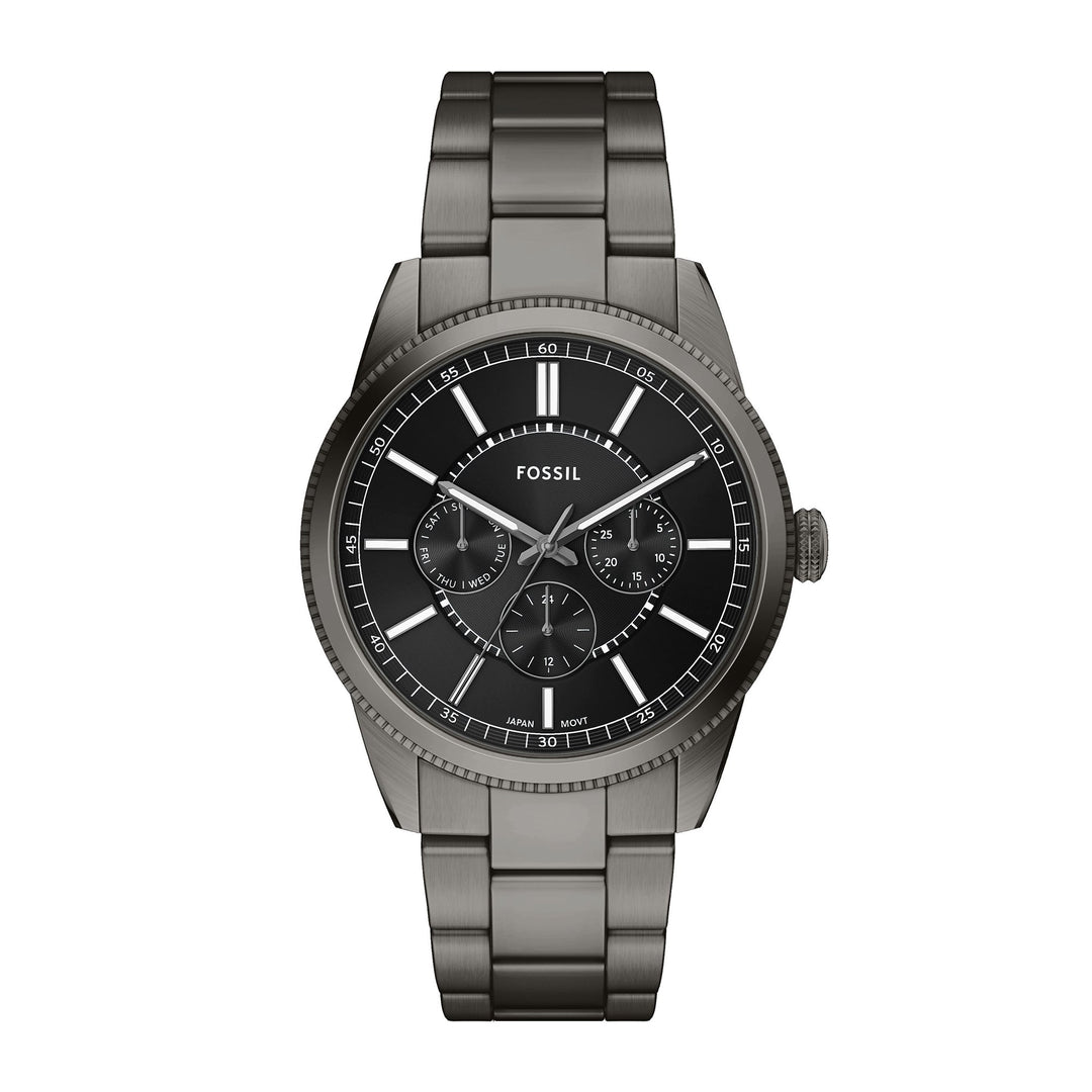 Fossil Men's Pearson Multifunction Gunmetal Stainless Steel Watch