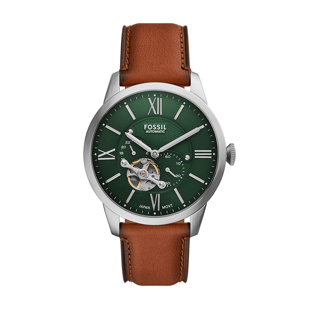 Fossil Townsman Multifunction Brown Leather Watch