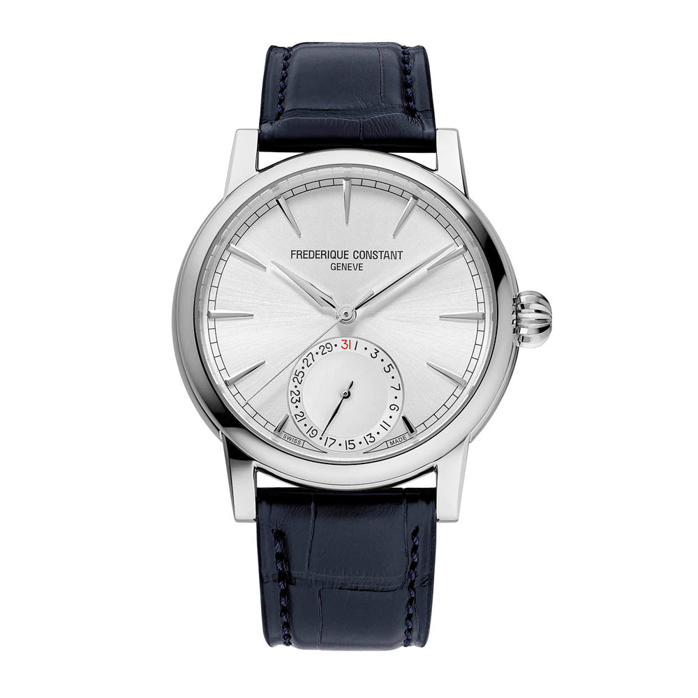 Frederique Constant Men's Watch Silver Tone Case Silver Dial Automatic Watch