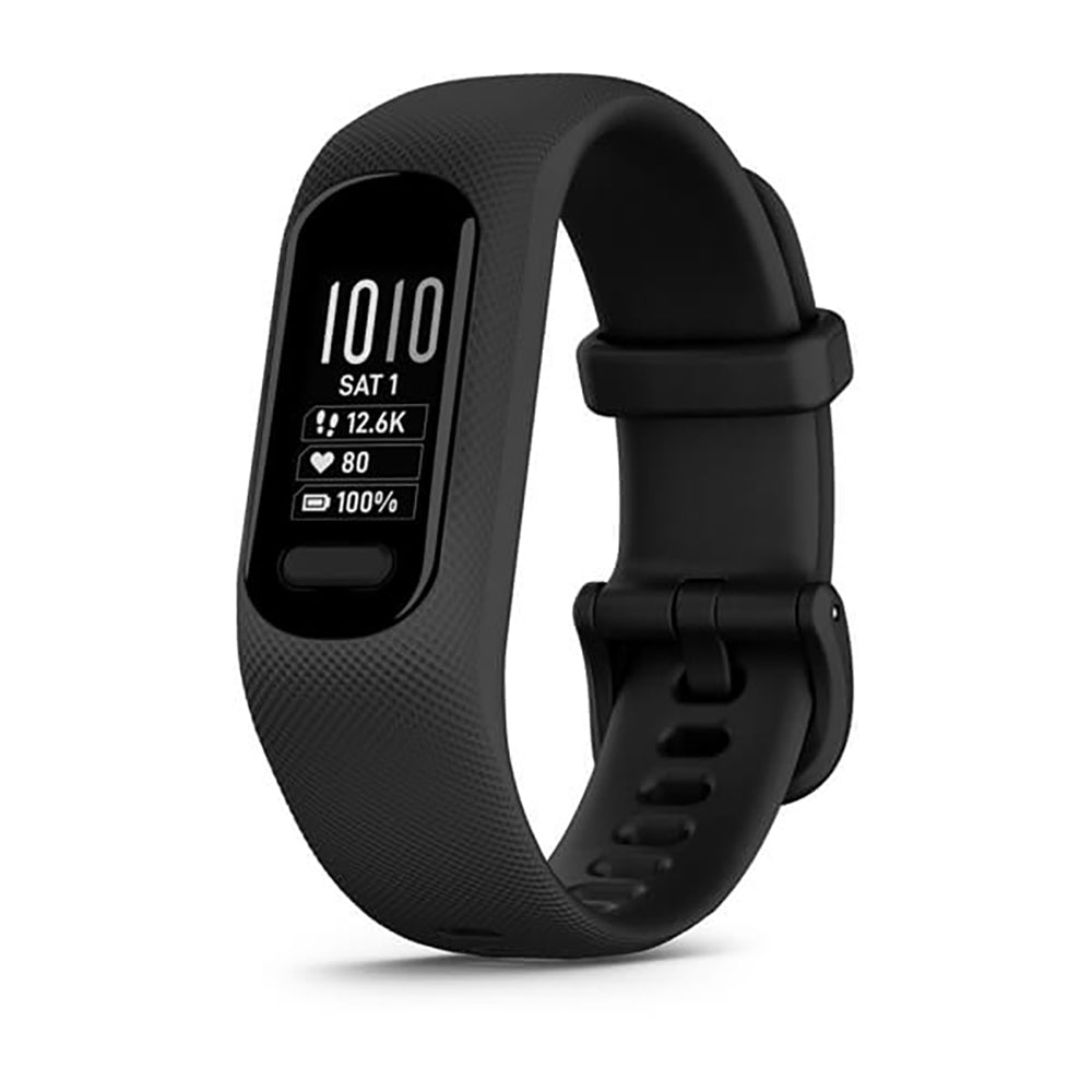 Garmin Vivosmart 5 Black S/M Silicone Band Full Display Watch - 010-02645-10