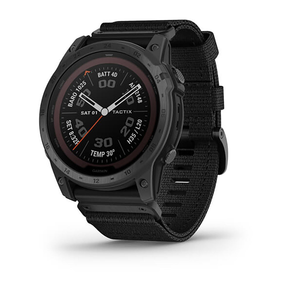 Garmin Tactix 7 Pro Solar Gps Black L Silicone Band Full Display Watch - 010-02704-11