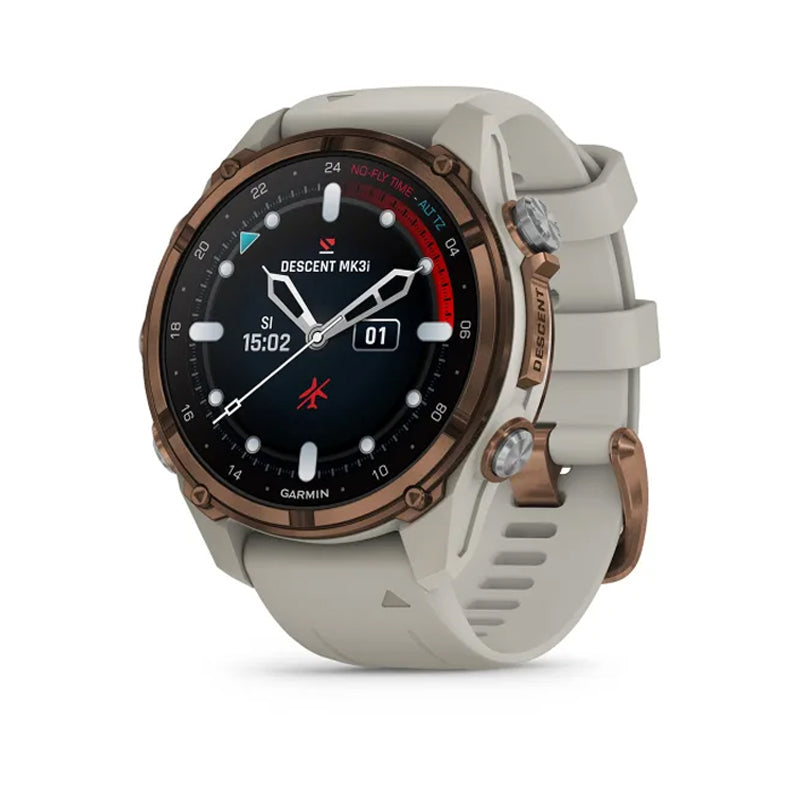 Garmin Descent Mk3I 43 Mm Bronze Pvd Titanium With French Grey Full Color Display Watch