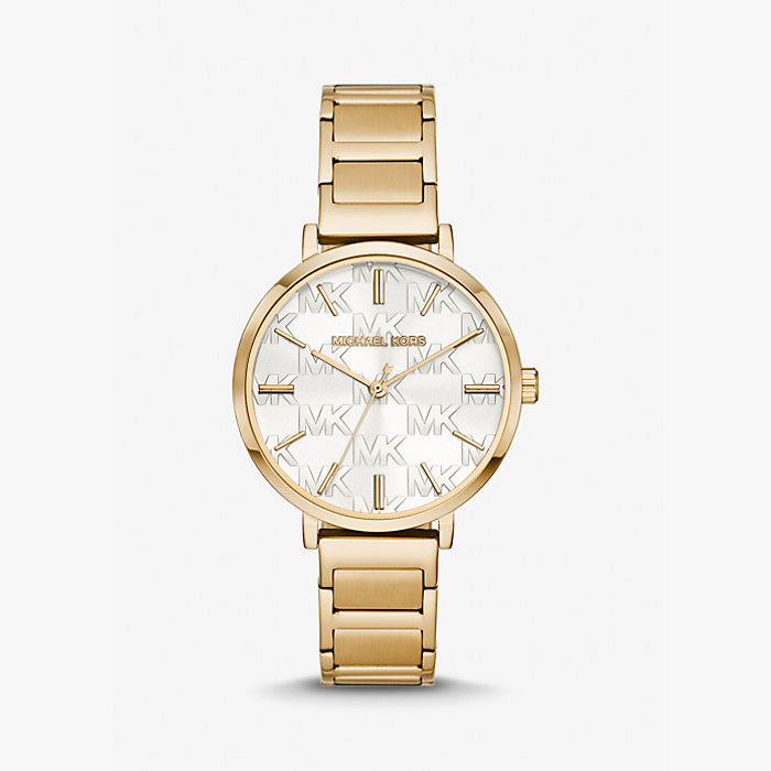 Michael Kors Addyson Women's Gold Stainless Steel Watch