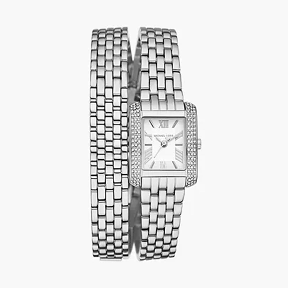 Michael Kors Emery Three-Hand Stainless Steel Watch