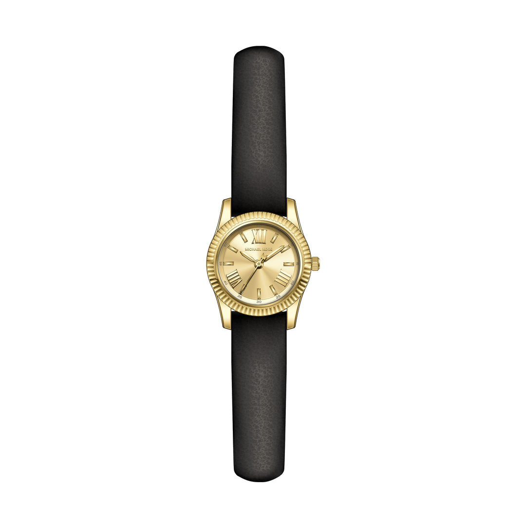 Michael Kors Micro Lexington Leather Watch