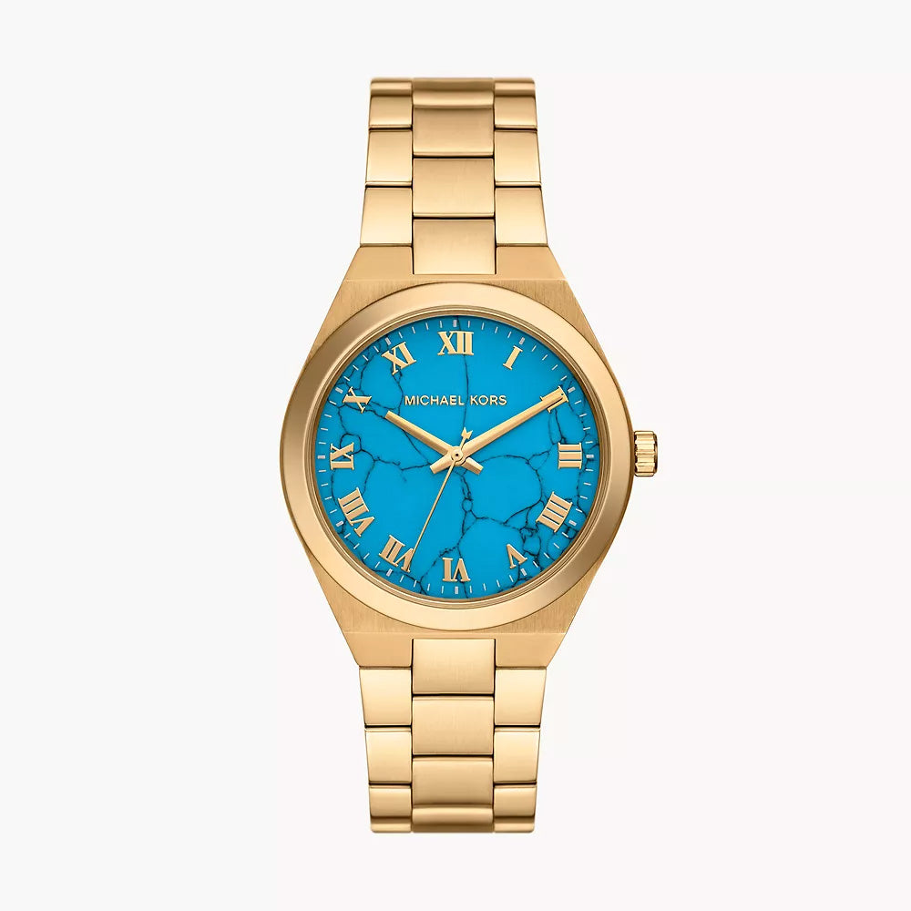 Michael Kors Lennox Gold Stainless Steel Women's Watch