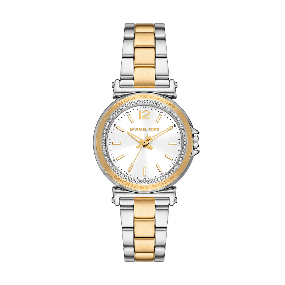Michael Kors Maren Three-Hand Two-Tone Stainless Steel Watch