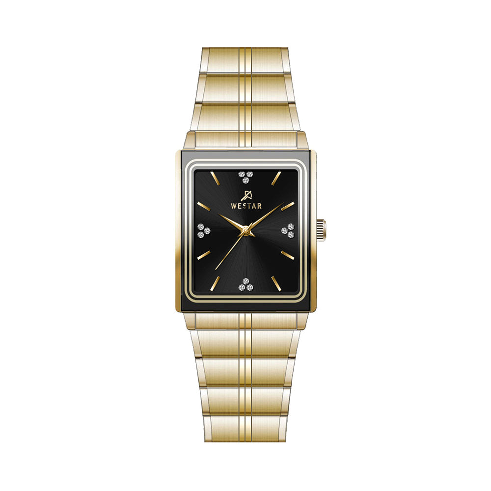 Westar Executive Unisex Watch - Black Dial - 7921GPN303