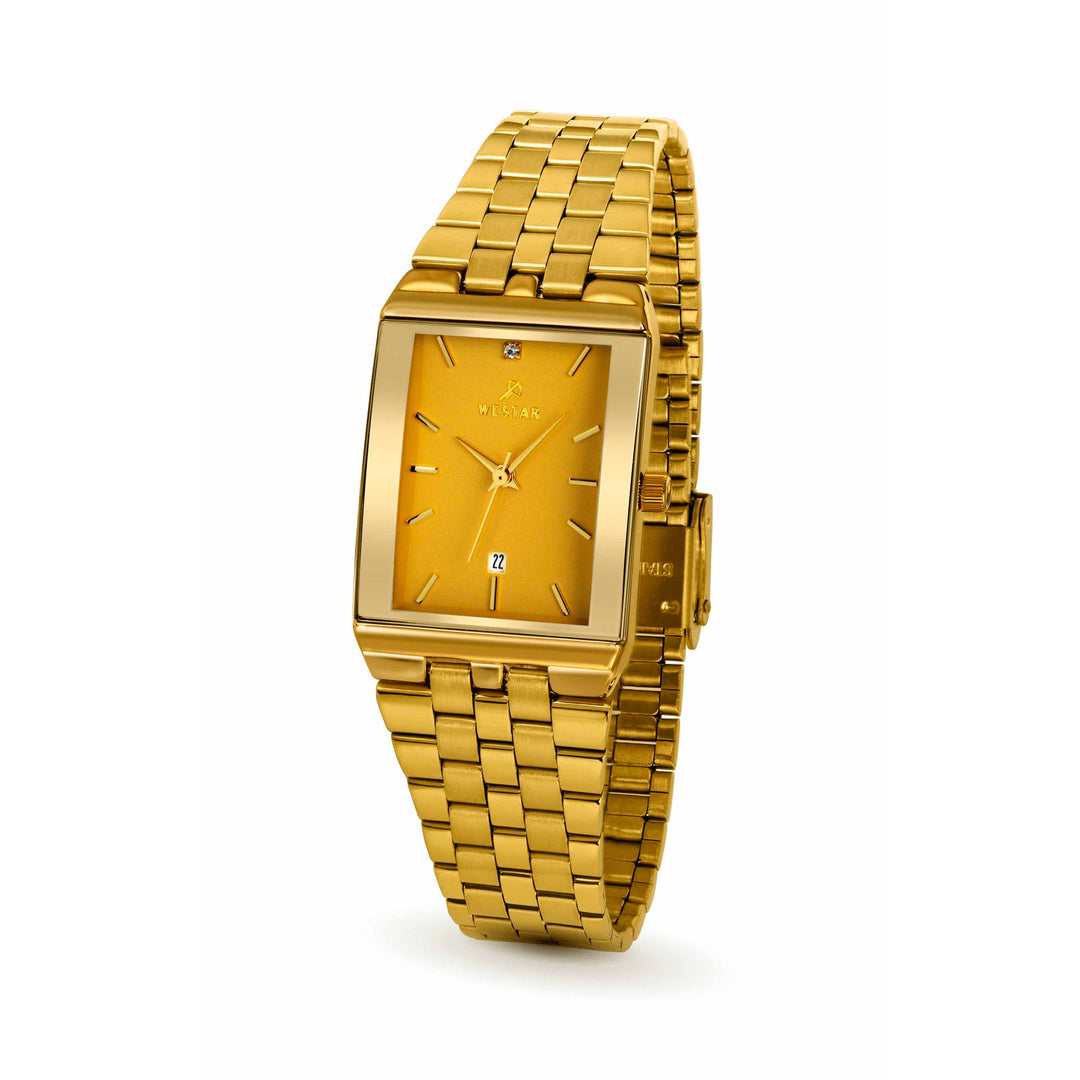 Westar Executive Unisex Watch - Dark Champagne Dial - 9905GPN208