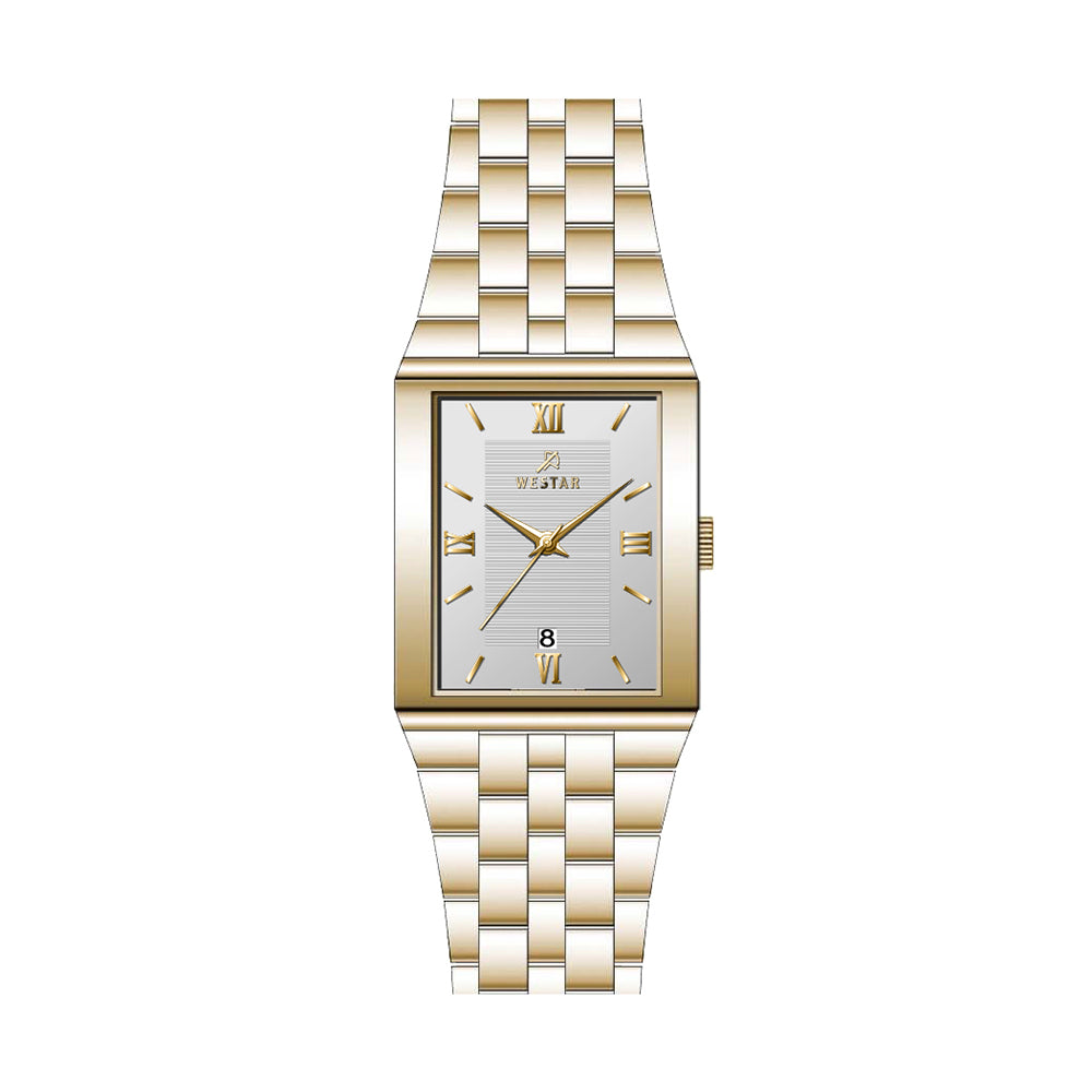 Westar Executive Unisex Watch - Silver Dial - 9905GPN307