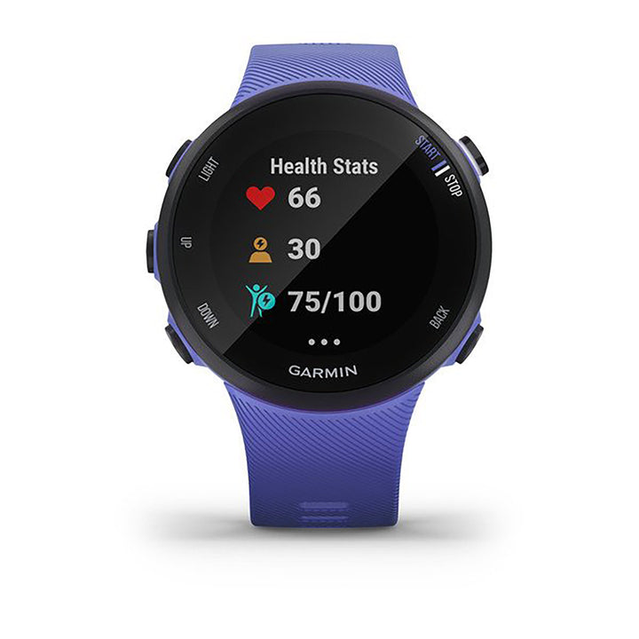 Garmin Forerunner 45S Silicone Irish Strap Full Color Display Dial Watch - 010-02156-11