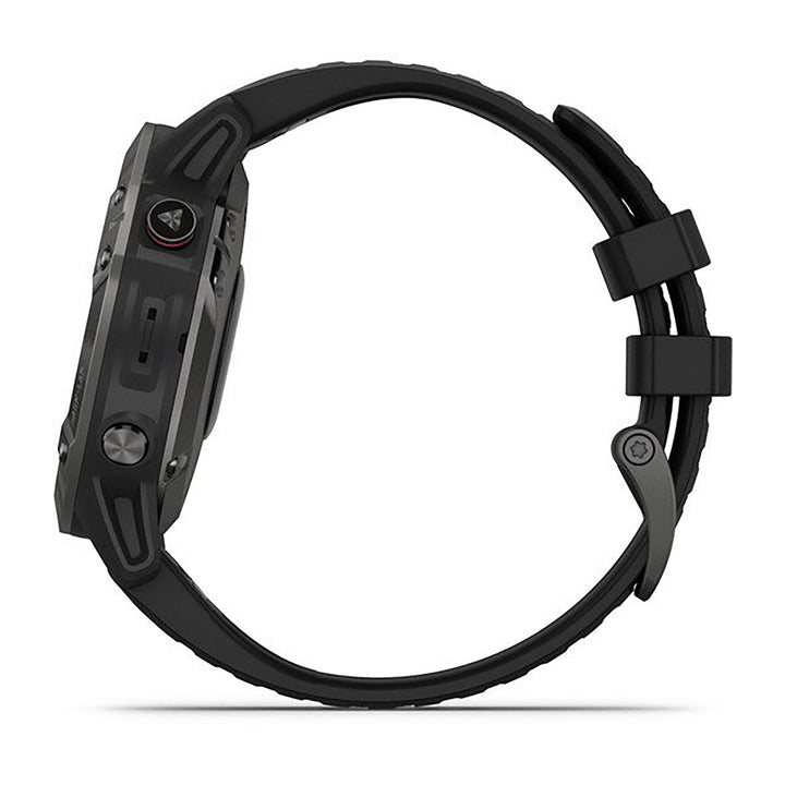 Garmin Fenix 6 Silicone Black Strap Full Color Display Dial Watch - 010-02158-11