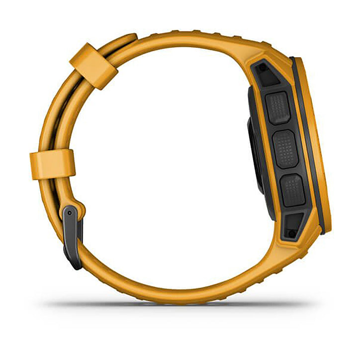 Garmin Instinct Solar Silicone Sunburst Strap Full Color Display Dial Watch - 010-02293-09