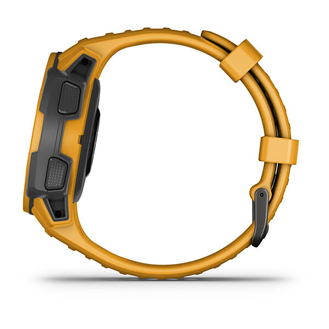 Garmin Instinct Solar Silicone Sunburst Strap Full Color Display Dial Watch - 010-02293-09