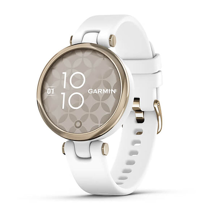 Garmin Lily Silicone White Strap Full Color Display Dial Watch - 010-02384-10