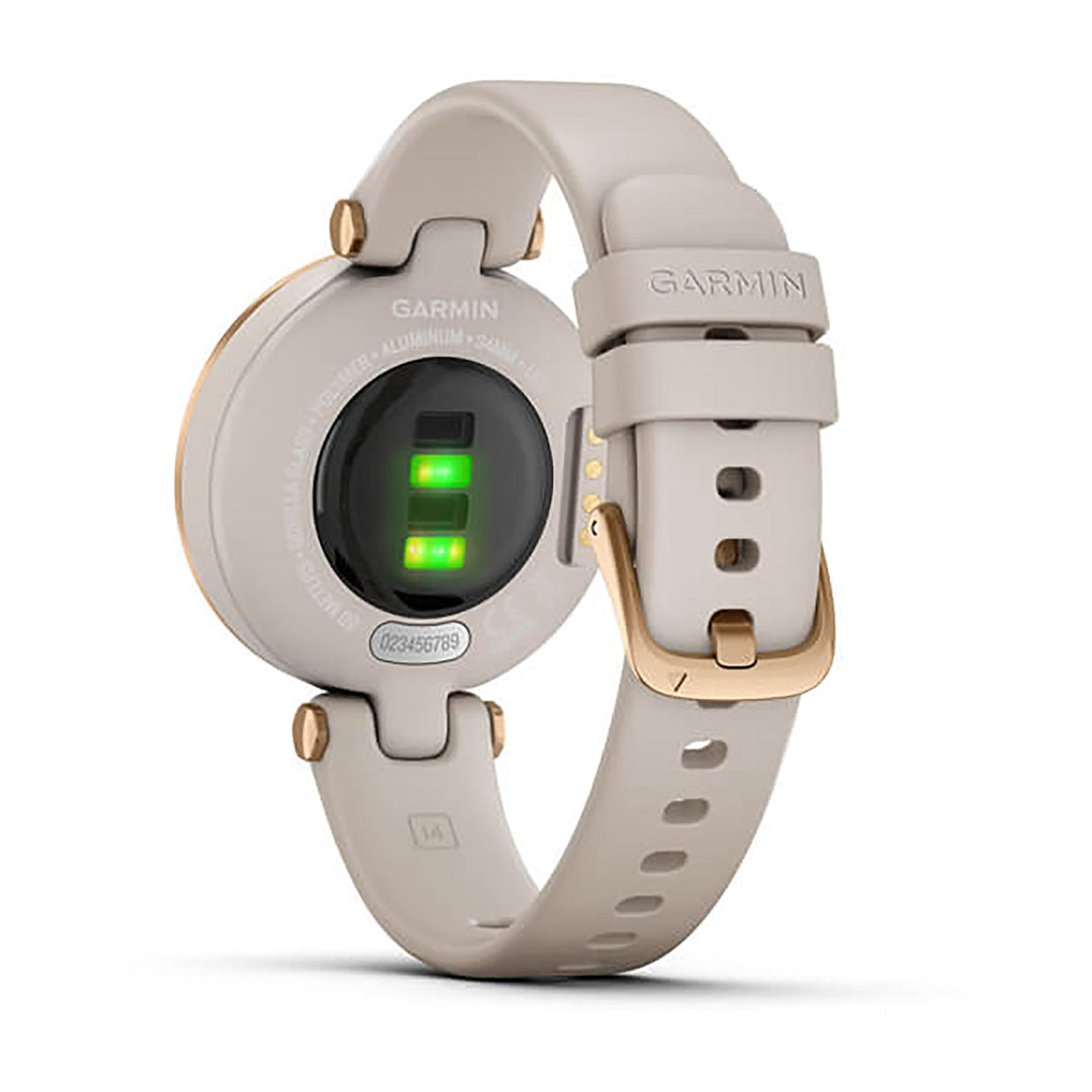 Garmin Lily Silicone Lightsand Strap Full Color Display Dial Watch - 010-02384-11