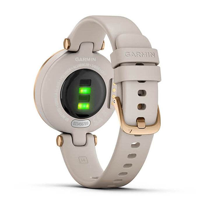 Garmin Lily Silicone Lightsand Strap Full Color Display Dial Watch - 010-02384-11