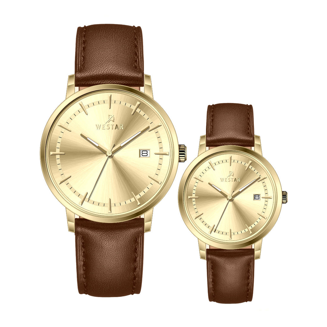Westar Couple Watch 50255GPN128 &amp; 40255GPN128