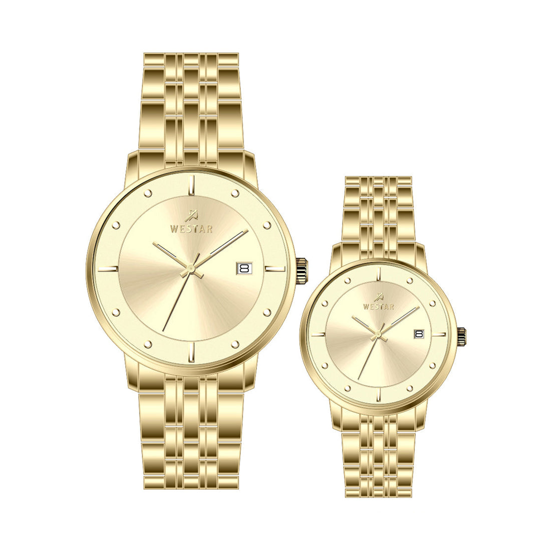 Westar Couple Watch 50256GPN102 &amp; 40256GPN102