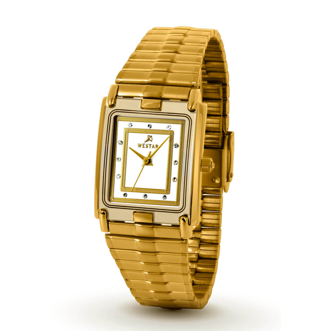 Westar Executive Unisex Watch - White Dial  - 7920GPN101