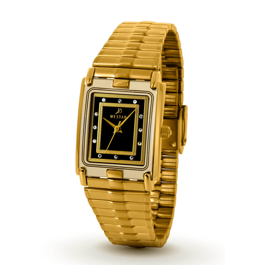 Westar Executive Unisex Watch - Black Dial  - 7920GPN103