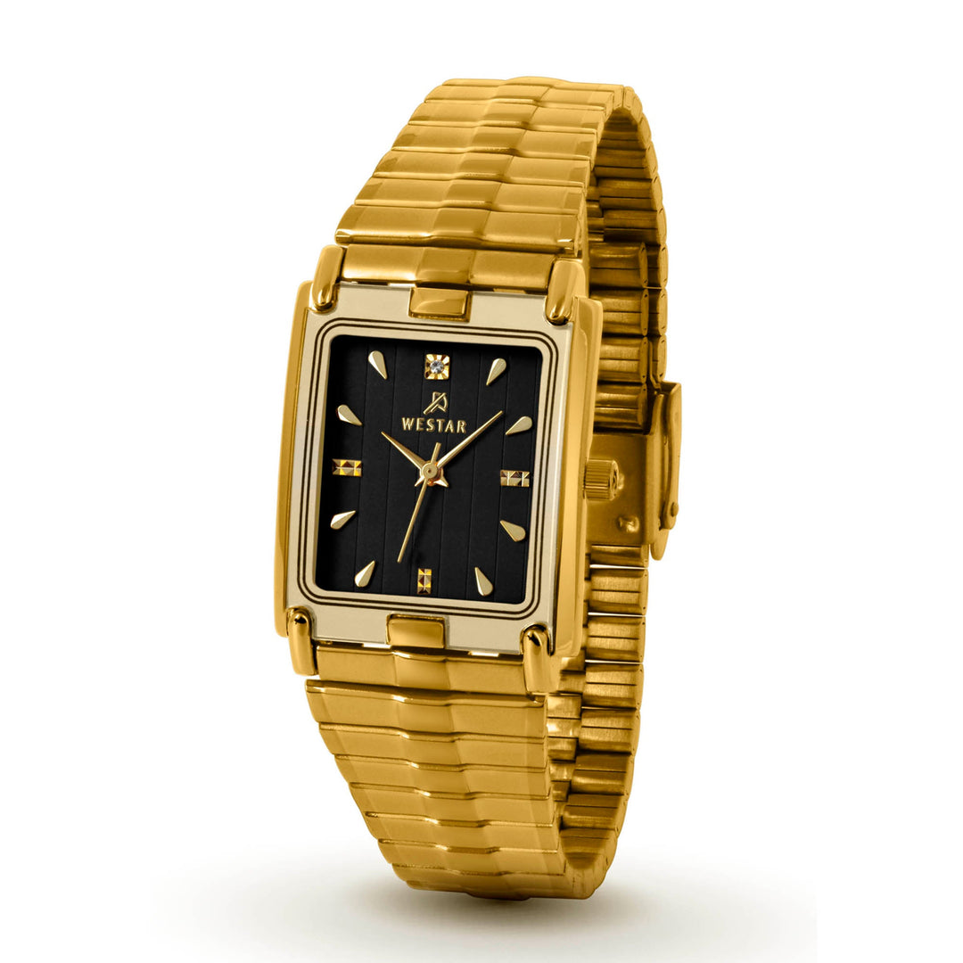 Westar Executive Unisex Watch - Black Dial  - 7920GPN303