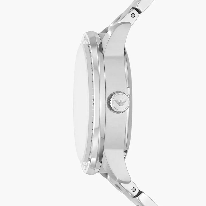EMPORIO ARMANI AUTOMATIC STAINLESS STEEL WATCH