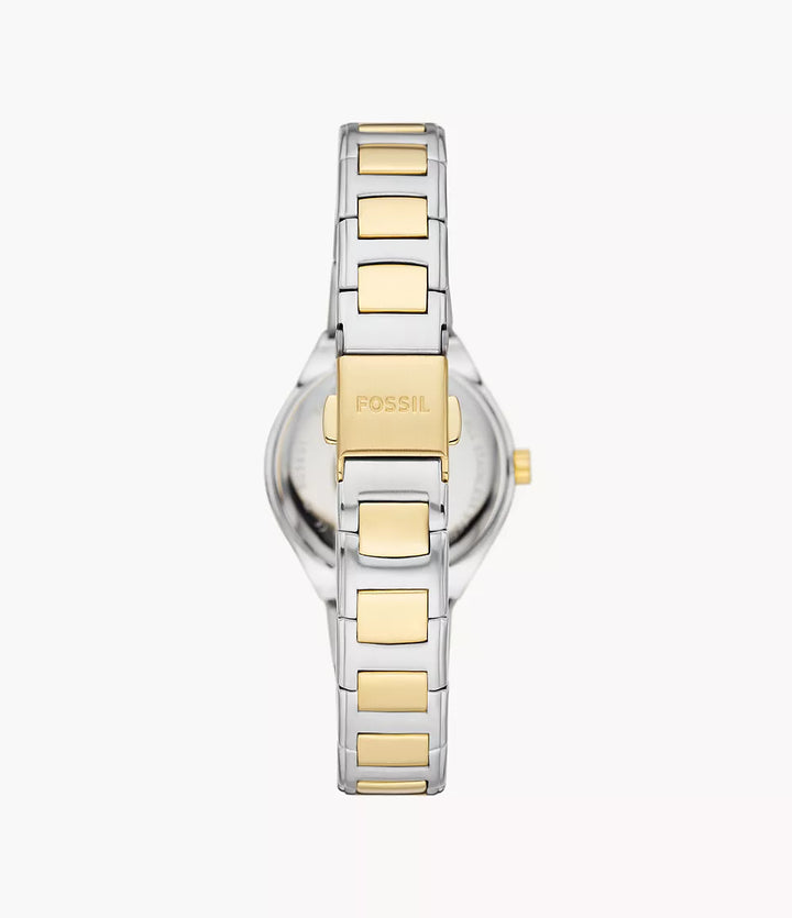 Fossil Eevie Silver Stainless Steel Women&