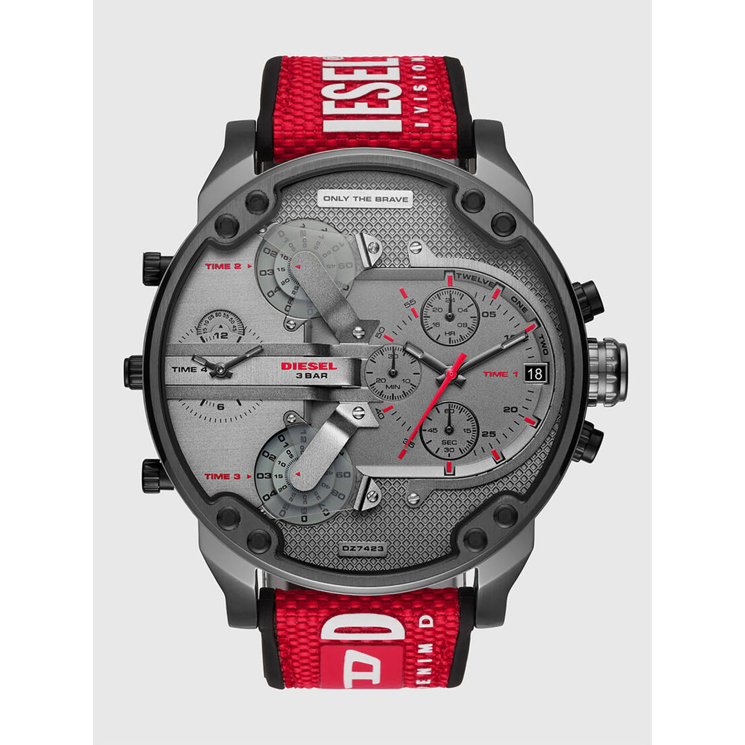 ANALOG WATCH SS PLASTIC STRAP