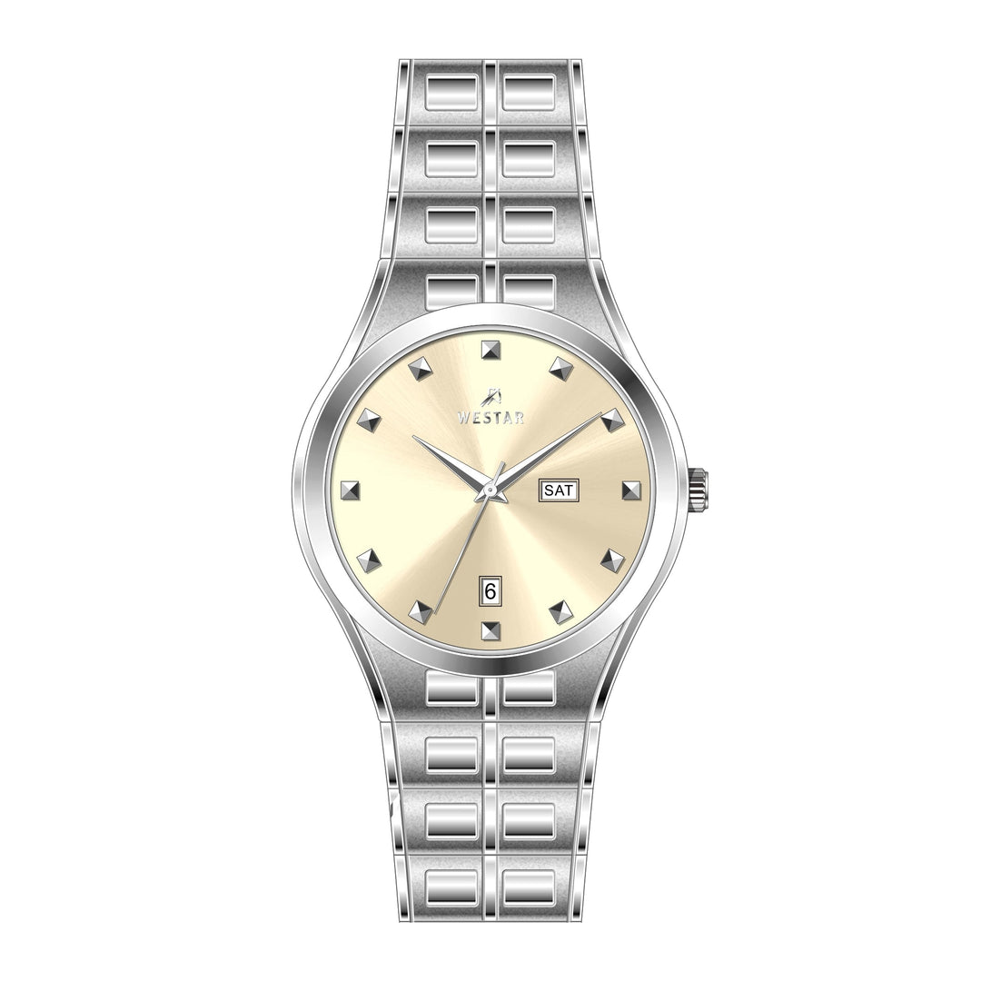 Westar Executive  Gents Light Champange Dial Quartz Watch - EX7582STN102