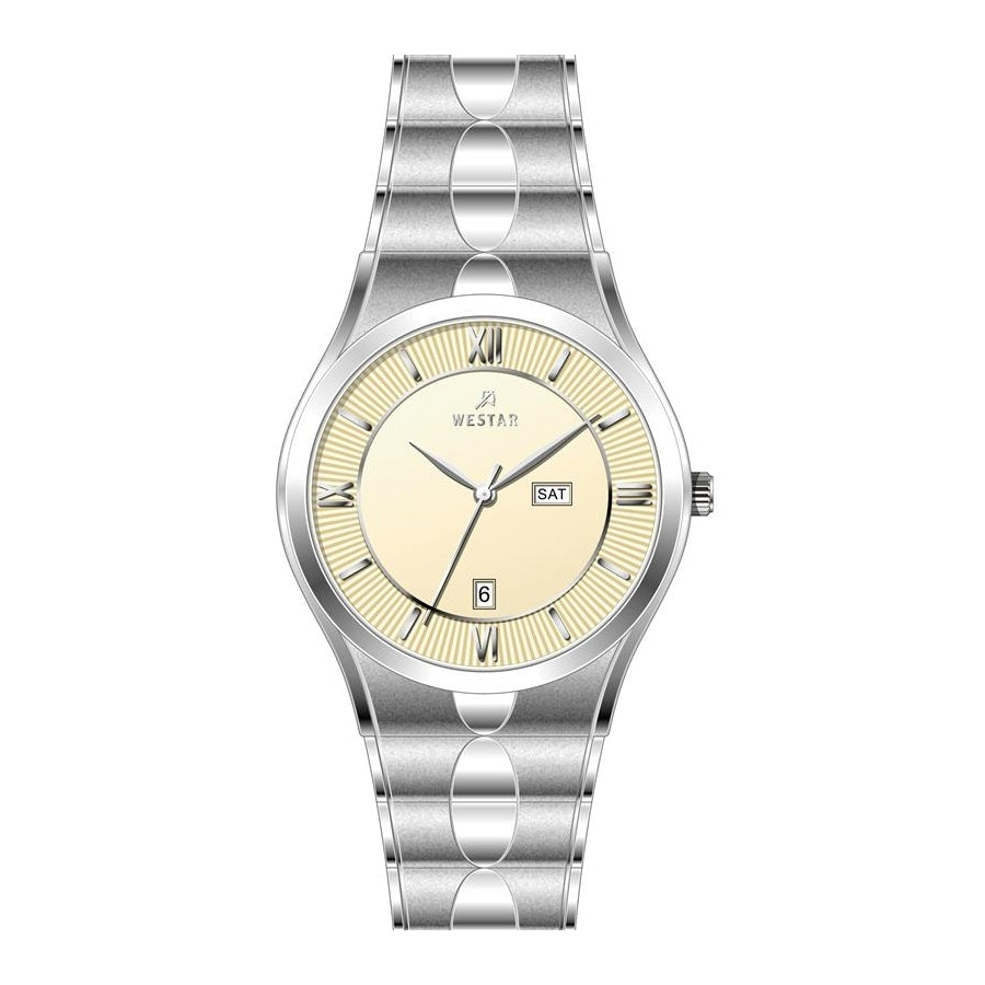 Westar Executive  Gents Light Champange Dial Quartz Watch - EX7583STN102