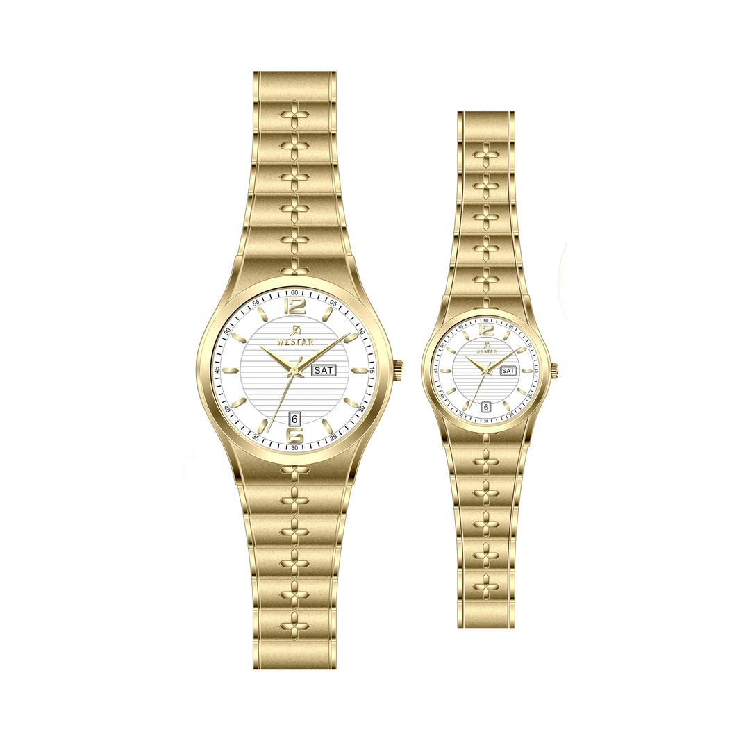 Westar Couple Watch EX7606GPN101 &amp; EX6606GPN101