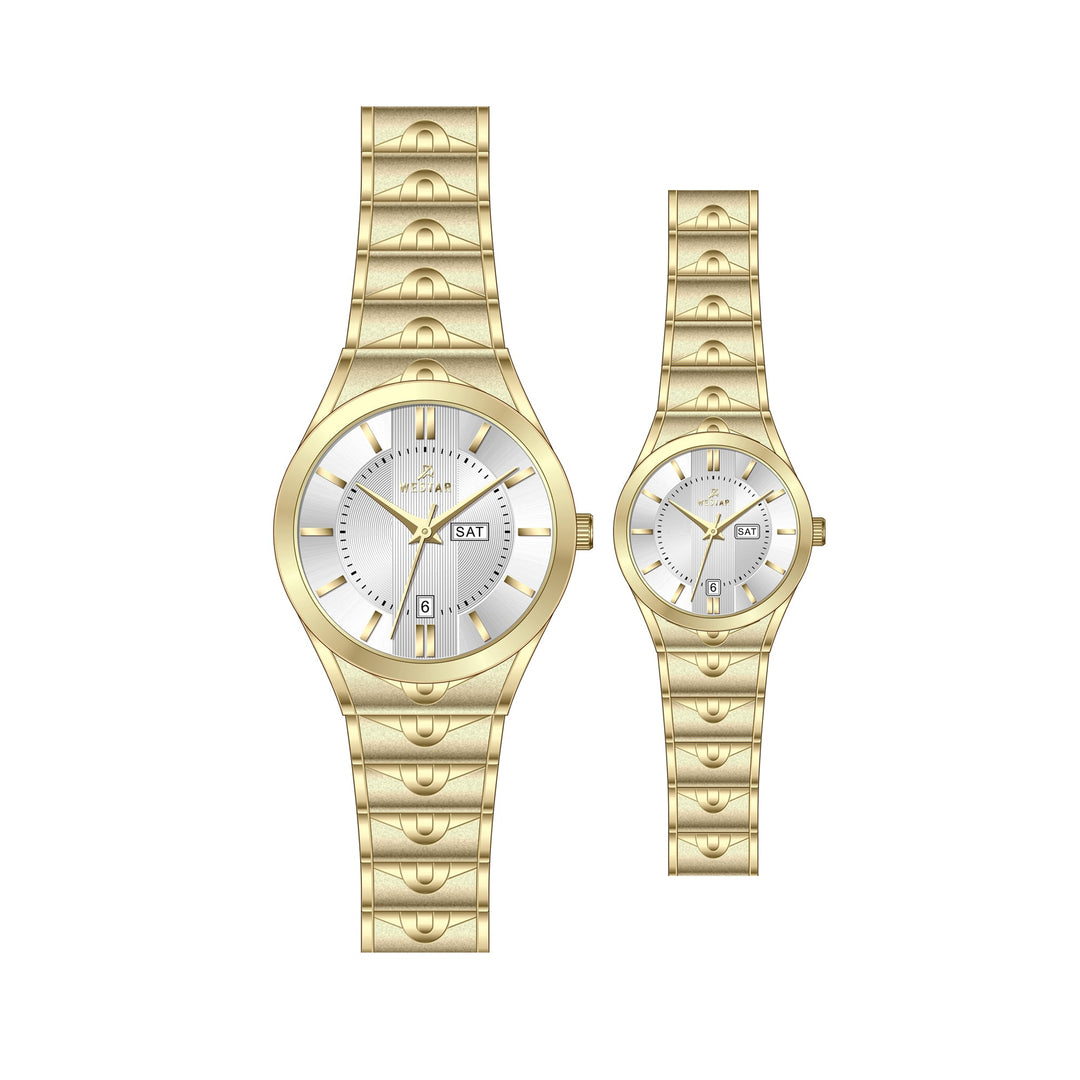 Westar Couple Watch EX7609GPN107 &amp; EX6609GPN107