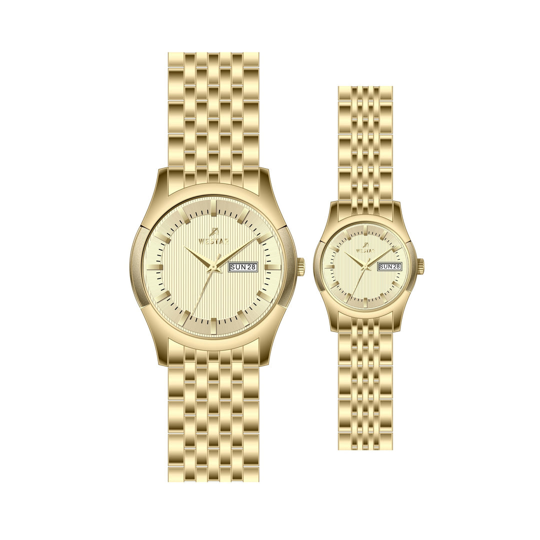 Westar Couple Watch EX7610GPN102 &amp; EX6610GPN102